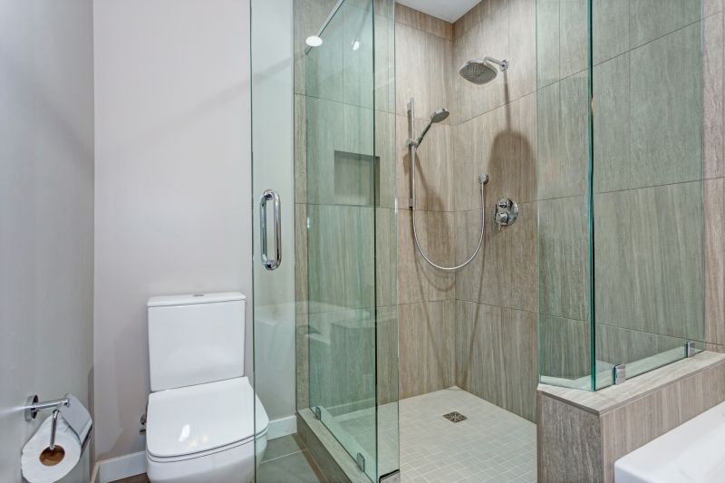 Open-Concept Shower Space