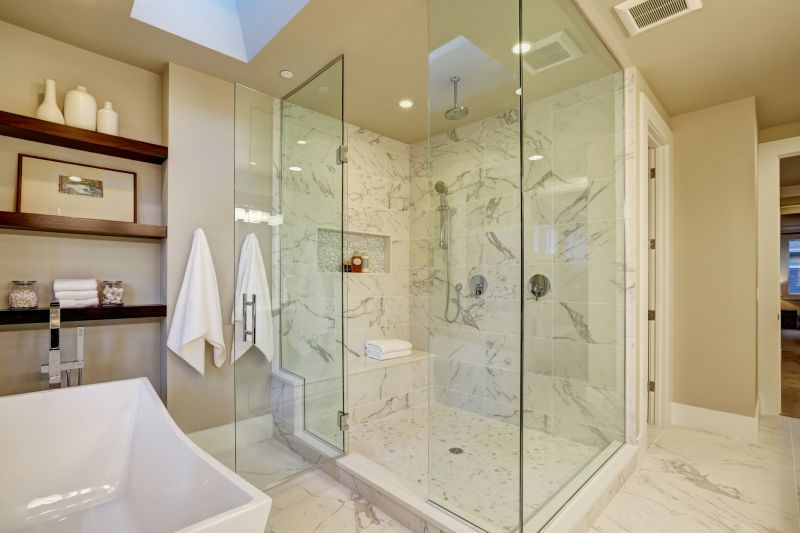 Spa-Style Shower with Seating